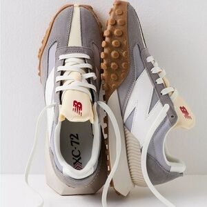 New Balance Gray and White Men's Shoes